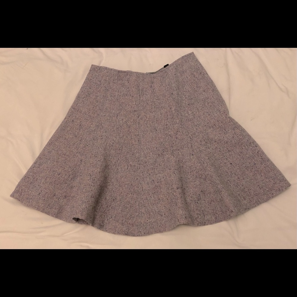 Isda & Co. lavender wool blend skirt. Size 4